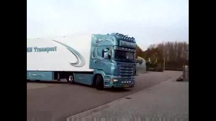 M. van Veen Scania Topline R500 v8