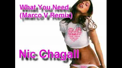 Trance - Nic Chagall - What You Need (marco V [remix]