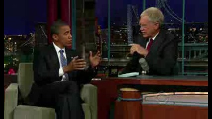 The Late Show with David Letterman - 2008 - 09 - 10 - Barack Obama pt3
