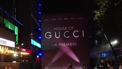 Премиерата на филма „Домът на Gucci” в Лондон