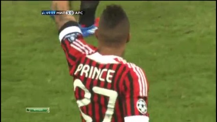 Ac Milan vs Arsenal 4-0 (2 Полувреме)