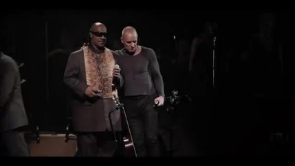 Sting and Stevie Wonder - Fragile - live 60th Birthday Ny