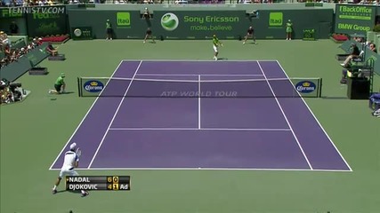 Nadal vs Djokovic - Miami 2011! - The Full Match! - Part 6/16!