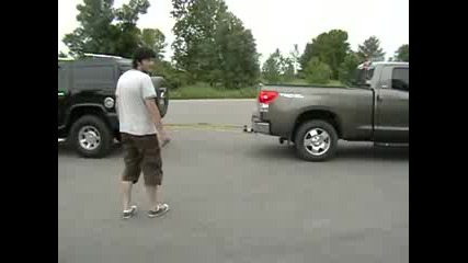 Hummer H2 Vs Toyota Tundra