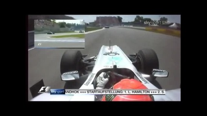 Schumacher Onboard Start Video / Canada Gp
