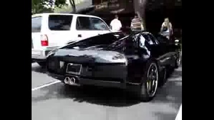Black Lamborghini Murcielago