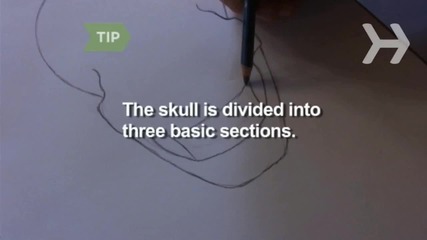 How To Draw a Skull - Как да нарисувате череп ;)