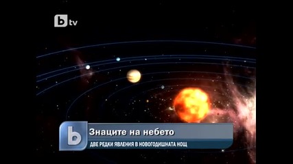 Знаците на небето - Две рядки явления в новогодишната нощ 