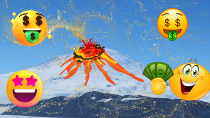 🌋💰🔍 Изумително откритие: Вулканът, който изхвърля ЗЛАТО! 🔍💰🌋