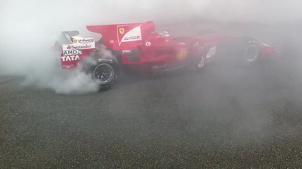 Ferrari F1 Пали гуми