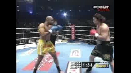 K - 1 World Grand Prix 2007-Dangrade vs  Musashi