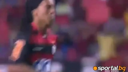 Еуфория при дебюта на Роналдиньо, Фламенго - Нова 1:0