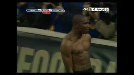 16.04.2010 Интер 2 - 0 Ювентус гол на Ето о 