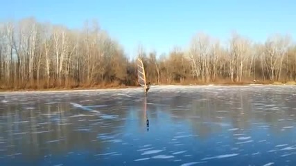 Уиндсърф на лед