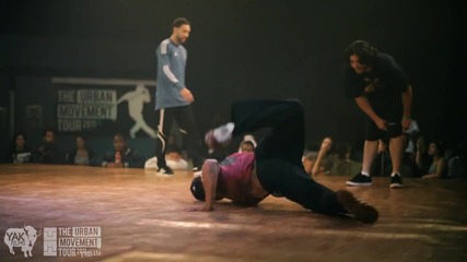 The Urban Movement Tour 2011 bboy by Yak films