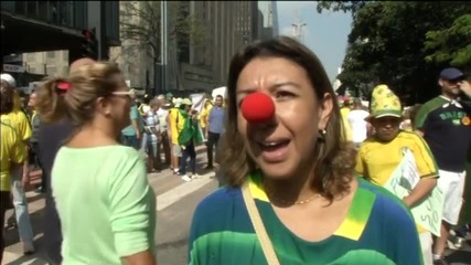 Хиляди бразилци на протест срещу корупцията