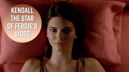 Watch Kendall pretend to rap in Fergie's music video