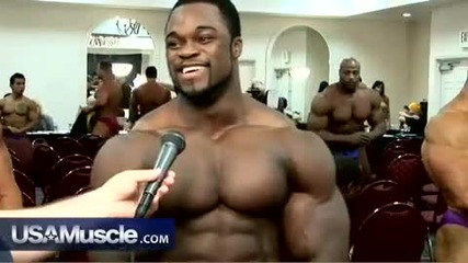 Usamuscle.com - Brandon Curry Interview @ 2008 Usas 