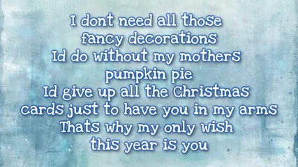 Jessica Simpson - My Only Wish ( with Lyrics ) 