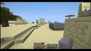 Minecraft Тройно оцеляване #2 Правим се ферма за селяни