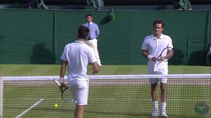 Federer vs Djokovic - Wimbledon 2014