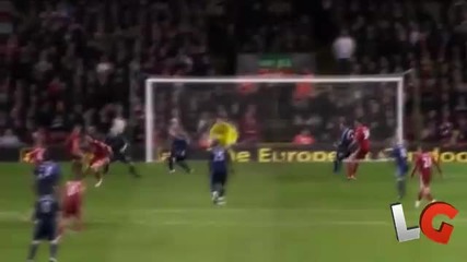 Raul Meireles - Liverpool - Голове , Умения , Емоции - 2010 2011