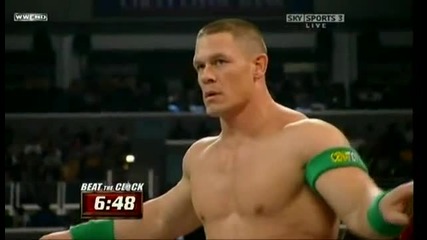Wwe Raw 27.7.2009 John Cena Vs The Miz Beat The Clock Match