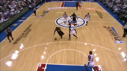 Sick: Lebron James Shakes A Sixers Players & Passes To Dwyane Wade For A Dunk!