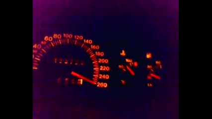 Calibra turbo Top Speed low boost 1.0bar