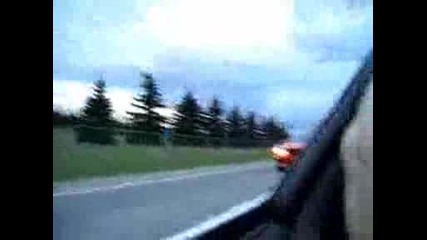 Camaro Vs. Mustang Race