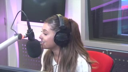Ariana Grande Does Big Sean Rap With Max On Capital Xtra - Radio Interview