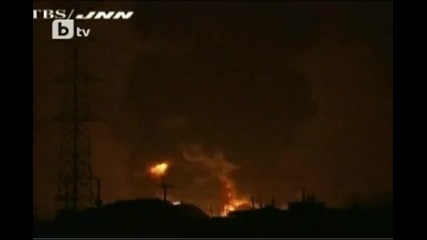 Експлозия в завод за петролни продукти в Япония 