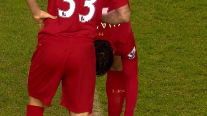Ливърпул - Фулъм 4-0 / Barclays Premier League 2012-13 / 18 кръг