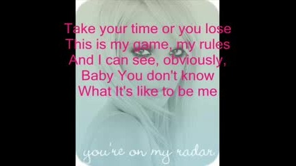 Britney Spears - Whats like to be me [tekst]