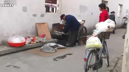Как се правят пуканки в Китай