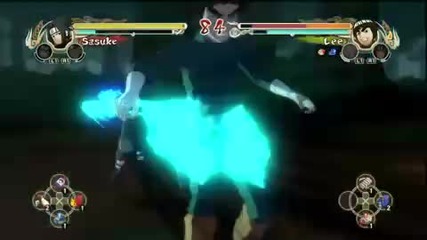 Naruto Ultimate Ninja Storm Sasuke Vs Rock Lee Hd