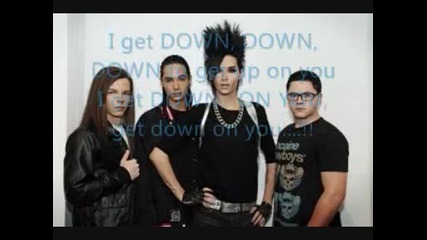 Tokio Hotel - Down on you (lyrics)