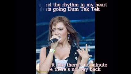 Hadise - dum tek tek Turkey евровизия 2009 + текст 