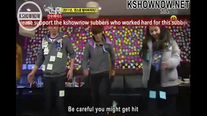 Running Man Funny Moments 8 Jong Kook s violent aerobics