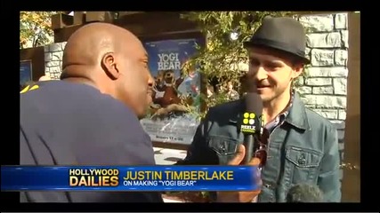 Yogi Bear Premiere with John Salley and Justin Timberlake 