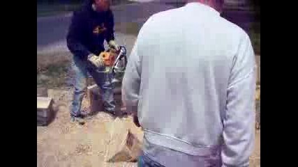 The Man Saw Stihl 660 Woods Ported Part 2