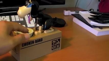 Weird Japanese Toys - Coin-eating doggy() Bank! [low, 360p]