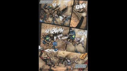 Bionicle The Fall Of Atero Comic March 2009