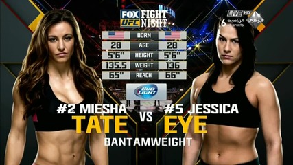 Miesha Tate vs Jessica Eye (ufc on Fx 16, 25.07.2015)