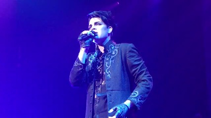 Adam Lambert Soaked Glam Nation Tour (hammond Chicago)