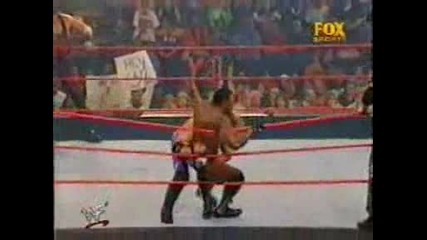 Wwf Raw 2001 - Chris Jericho,  Undertaker & Kane vs Rob Van Dam,  Booker T & Test