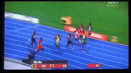 Usain Bolt 100 Meter World Record 9.58 Hd