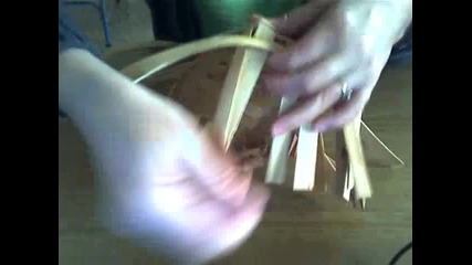 Basket Weaving Video #6 - - Weaving the first two rows