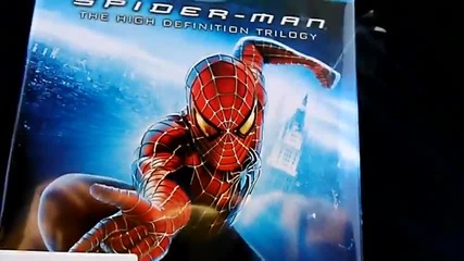 Дивашката трилогия Спайдър - Мен (2002-2004-2007) на Blu - Ray