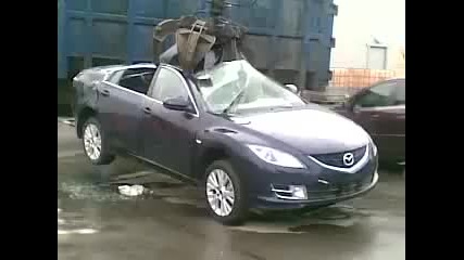 Мазда 6 & Скрап - Russia destruction Mazda 6 ~ Россия утилизация Мазда 6 